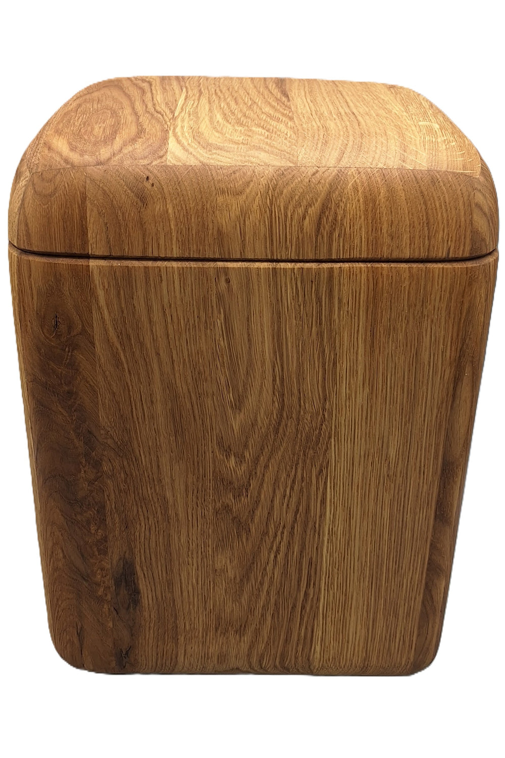 Holzurne Wildeiche, gerundete Ecken