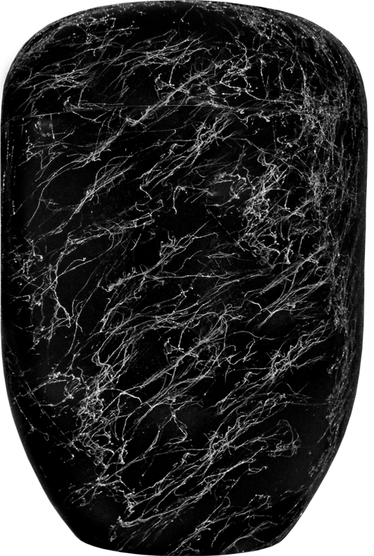 Biourne schwarz Silbersprenkel