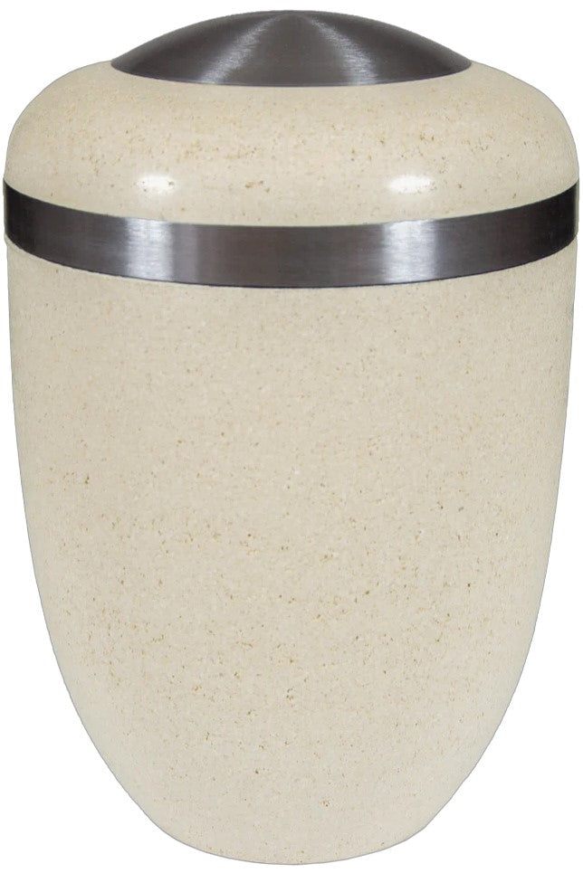 Metallurne creme, Steinoberfläche