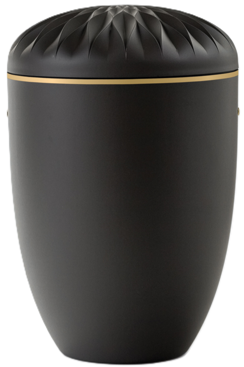 Bio-Urne anthrazit, Dahlie