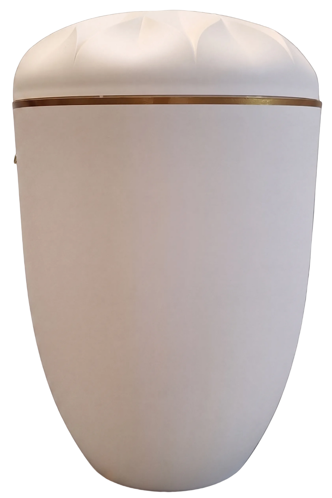 Bio-Urne in creme "Apfelblüte"